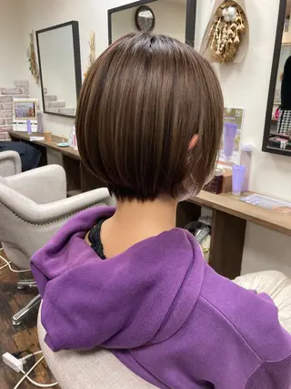 ショート カラー ショート専門 笠井翔太のヘアスタイル
