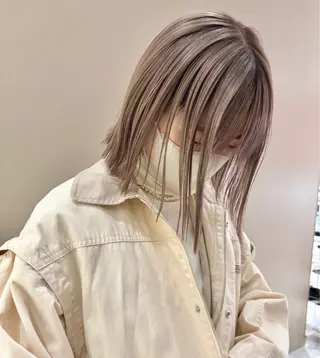 ミディアム カラー 🌿ショート🌿 パーマ🌿淳平のヘアスタイル