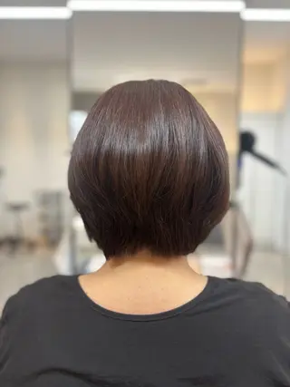 ショート 札幌クロスパーマ /🎀柴田ひな🎀のヘアスタイル