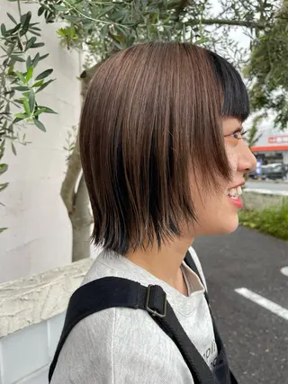 ショート 梶原 真帆のヘアスタイル