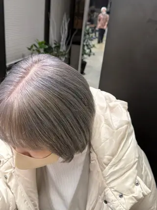 カラー ルシ🎨/ハイトーン デザイン/髪質改善のヘアスタイル