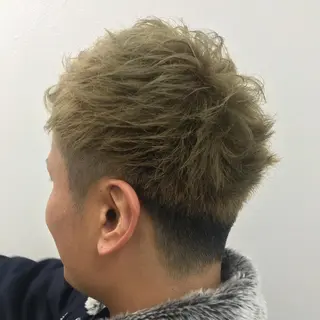 ショート カラー メンズ Rayt hair レイトヘアーのヘアスタイル