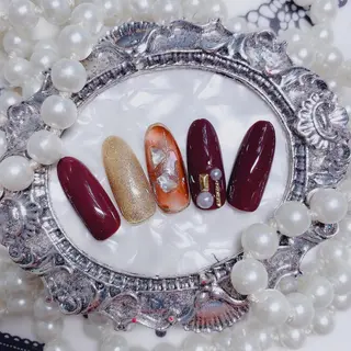 ネイル マジック ミラーのネイルデザイン