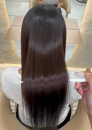 ロング ボブ/透明感 カラー ໒꒱⋆꙳ゆいなのヘアスタイル