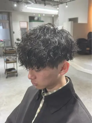メンズ 布施メンズ特化美容師 秋山　涼のヘアスタイル