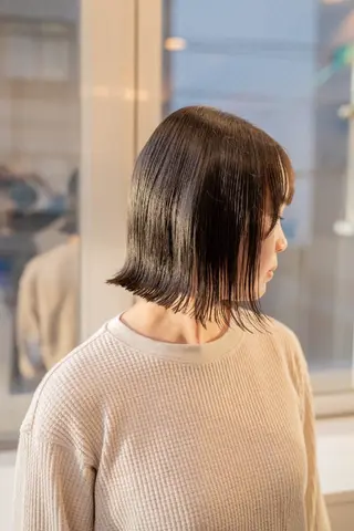 ミディアム Lazo/ 原弥和子のヘアスタイル