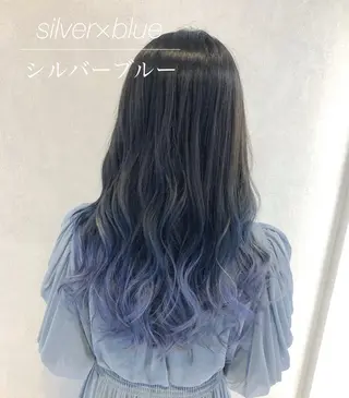 セミロング カラー 🦋シールエクステ /韓国/リアラ🦋のヘアスタイル