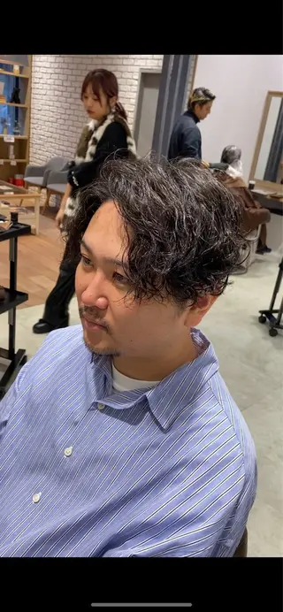 パーマ メンズ LUCUA 恵比寿所属・ダメージレス縮毛矯正 /カラー/あさみ🌈のヘアスタイル