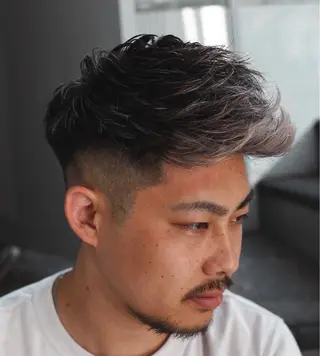 ショート カラー メンズ 💈men's💈 satoru中目黒のヘアスタイル