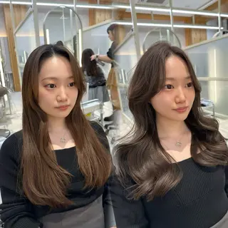 セミロング oto🤍×美髪× ゆるふわレイヤーのヘアスタイル