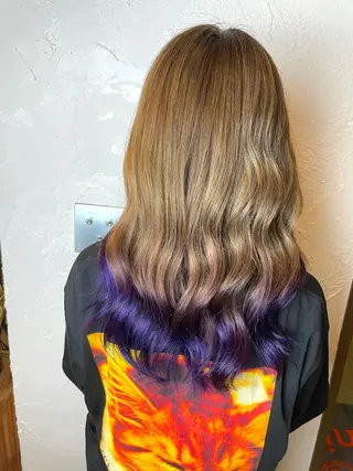 ロング 清水 美雪のヘアスタイル