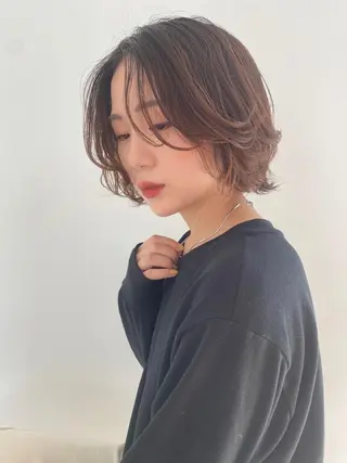 ミディアム 田川 弥空のヘアスタイル