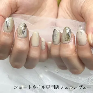 ネイル ショートネイル専門店 フェルンヴェー代々木のネイルデザイン