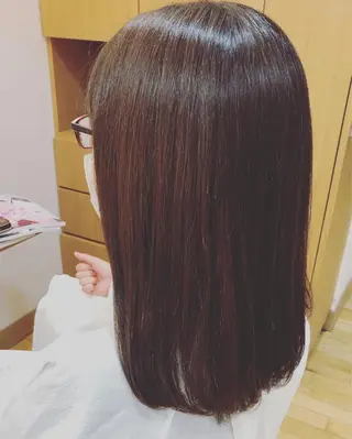 セミロング 小鹿理紗 和光市のヘアスタイル