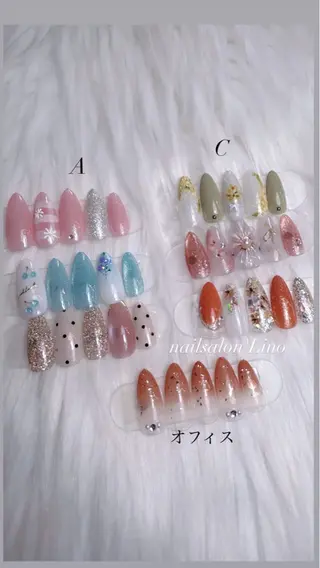 ネイル Lino𓂃⟡.· Chizuruのネイルデザイン