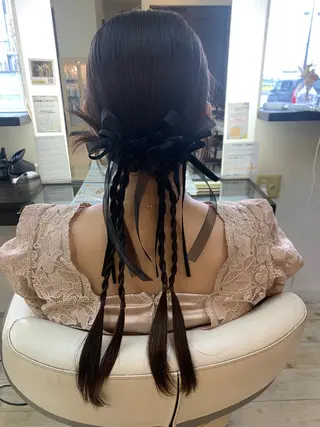 ヘアアレンジ 荒島 由佳のヘアスタイル