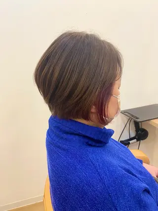 ショート 林 瑠夏のヘアスタイル