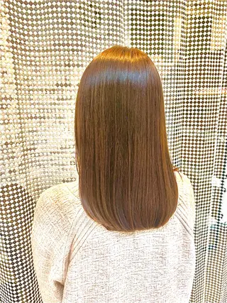 ミディアム rinrin 天文館のヘアスタイル