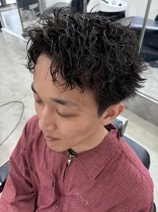パーマ メンズ専門 パーマ特化美容師🌀のヘアスタイル