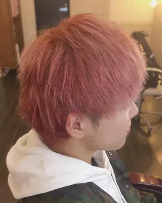 カラー メンズ 平田 晃誠のヘアスタイル