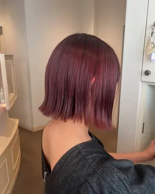 ショート カラー 🌷川崎/ボブ/ アレンジ/コトネ🌷のヘアスタイル