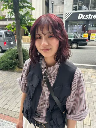 カラー stylist 倉本恋のヘアスタイル