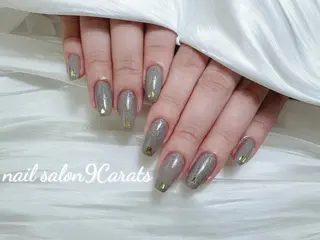 ネイル 💜ワンホンネイル ナインカラット💎のネイルデザイン