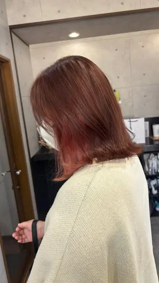 ミディアム REVE美容室 REVEマツエクのヘアスタイル