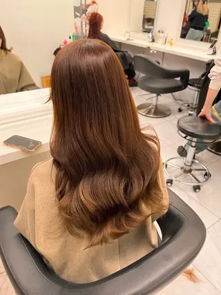 ロング カラー 💖札幌カラー 指名No.1💖玲奈のヘアスタイル