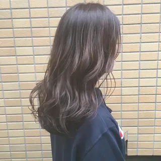ロング カラー しのはら まどかのヘアスタイル