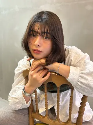 ショート カラー ショート/ボブ/ 心斎橋/宮脇美奈のヘアスタイル