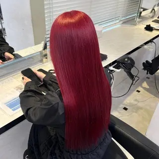 ロング カラー 愛され暖色♥️モテ 艶髪♥️りなのヘアスタイル