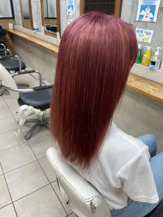 ロング カラー 鈴木 皆斗のヘアスタイル