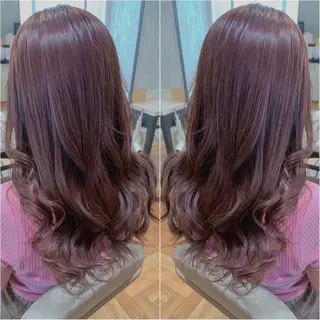 ロング カラー ヘアアレンジ 韓国hair🦋 Nanaのヘアスタイル