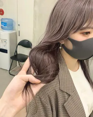 ロング カラー 🌿似合わせ透明感 カラー松本朋幸🌿のヘアスタイル