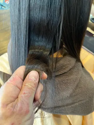 ロング 大人女子&髪改善専門 Nobuフリーランスのヘアスタイル