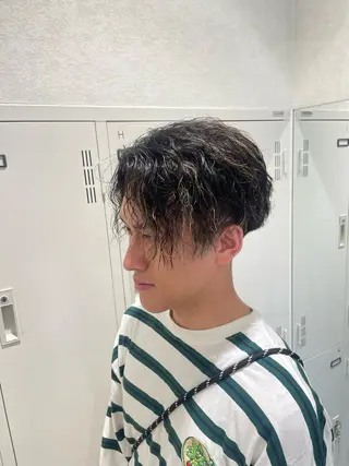 ショート メンズ メンズ特化/ メンズパーマ/レイカのヘアスタイル