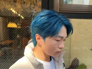 ショート カラー メンズ うるツヤハイトーン✨ /西川郁巳のヘアスタイル