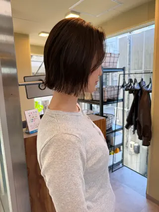 ショート カラー 伶風/ボブ/ ハッシュカットのヘアスタイル