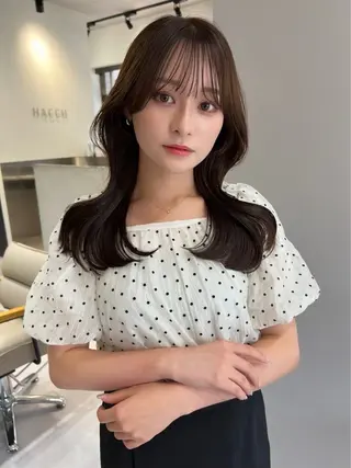 ロング カラー 韓国レイヤー/艶髪 /miyu🩰🎀のヘアスタイル