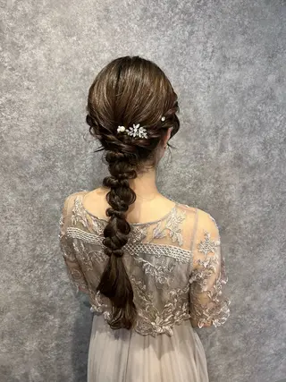 ロング ヘアアレンジ cocoa船橋🦄 chinamiのヘアスタイル