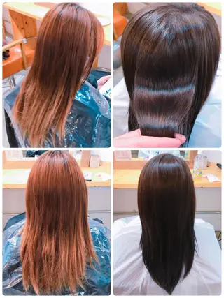 セミロング カラー 🌈限定価格🌈 鈴木　瑛輔のヘアスタイル