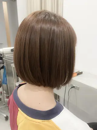 ミディアム 髪質改善、縮毛矯正 店長浅野太郎のヘアスタイル