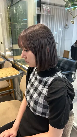 ショート カラー じゅわっと暖色カラー 🍊Moemiのヘアスタイル