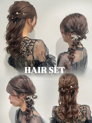 ヘアアレンジ 💗ROSEL／ KUREA💗のヘアスタイル