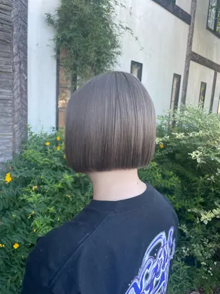 ショート ルプラボウ/中村潤菜 /ボブヘアのヘアスタイル