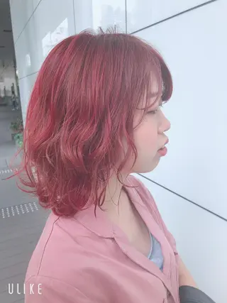 ショート カラー cherir髪質改善 パーソナルカラー診断のヘアスタイル