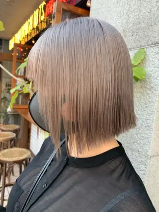 ミディアム カラー ヘアアレンジ 🌈インナーカラー ‘ショウマ’🌈のヘアスタイル