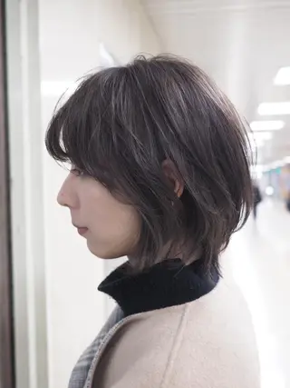 ショート カラー 菅村 勇亮のヘアスタイル