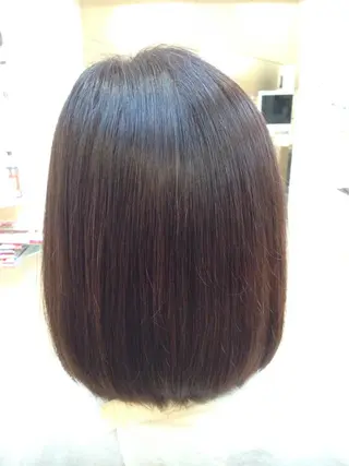 ショート 縮毛矯正モデル募集中 美容室HATSUのヘアスタイル